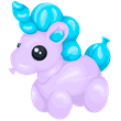 Neon Balloon Unicorn