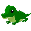 Neon Crocodile