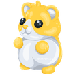 Neon Golden Hamster