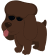 Neon Irish Water Spaniel