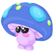 Neon Mushroom Friend