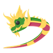 Neon Naga Dragon