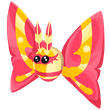 Neon Rosy Maple Moth