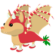 Neon Strawberry Shortcake Bat Dragon